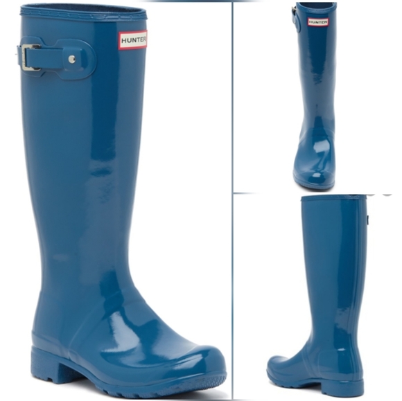 🍒NIB🍒 HUNTER ORIGINAL TOUR FOLDABLE RAIN BOOTS - Picture 3 of 10